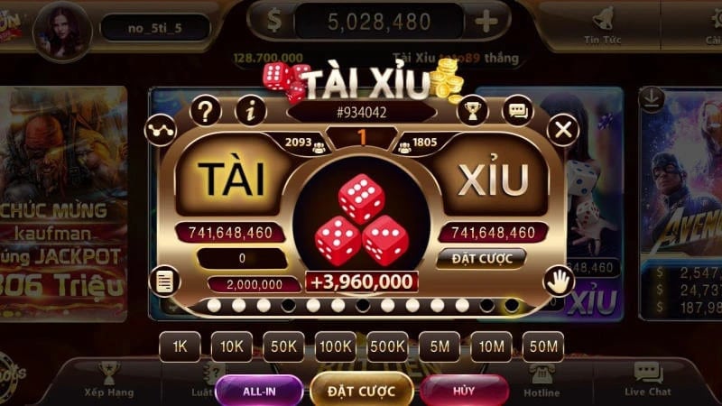 Nổ hũ tài xỉu tại BK8, chơi game đổi thưởng thú vị tại nhà cái uy tín