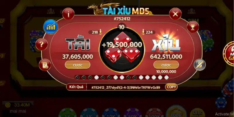 Tổng quan về Tài xỉu MD5 - Trò chơi hấp dẫn và minh bạch